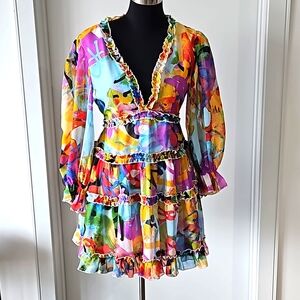 Multicolored fun dress